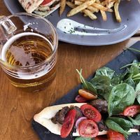 vegan portobello peinirli at Oniro By The Sea in Paphos