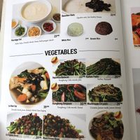 2019/3/19 menu-5 at Loving Hut in Surabaya