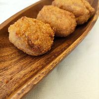 "chicken" croquettes at Pizzeria Giuseppe in Calafell