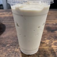 Oatmilk Pineapple Vanilla Shake - delicious   at Square Scoop in Indianapolis