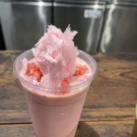 Barbie World Shake made vegan!  at Square Scoop in Indianapolis