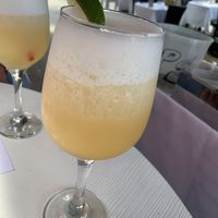 Peach margarita! Best margarita I’ve ever had  at The Cuban in Bayside