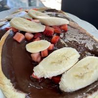 Nutella pancakes  at Civico by The Park in San Diego
