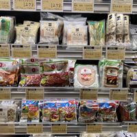 ZeroMeats (some non-vegan items in photo)  at Bioral in Osaka