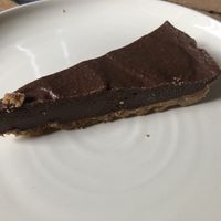 Chocolate pie   at Cantina in Guimaraes