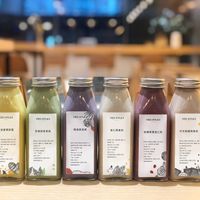 Assorted plant-based mylk drinks selection. at VEG MYLK 維集 in Shenzhen