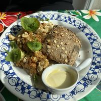Scrambled tofu  at Eeden in Turnhout
