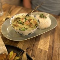 Green Curry with Tofu  at BAÏTHAÏ in Paris