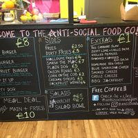 More menu!  at The Anti-Social Food Co in Bideford