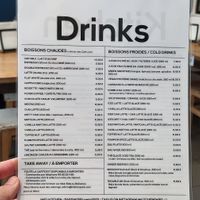 Drinks at Kitchen Paris in Paris