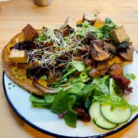 Matt’s vegan pancakes 👌🏼  at Kitchen Paris in Paris