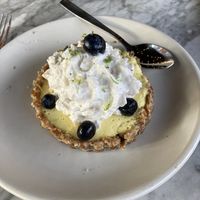 Summer mango tart. Not bad but not amazing    at True Food Kitchen in Kansas City