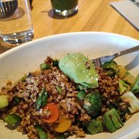 Teriyaki quinoa bowl at True Food Kitchen in Kansas City