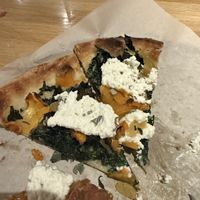 Butternut squash pizza - so good!   at True Food Kitchen in Kansas City