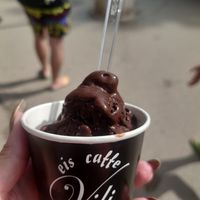 Dark chocolate 🍫 ice creaaaaaammmmmm at Ice Caffè Vili in Krk