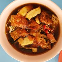 Wednesday special: lor Mee, S$2.50 at Yi Sheng 益生素食 - Mountbatten in Central Singapore