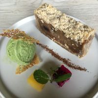 Cake of the day at KEMULAN Kitchen & Culture in Ubud