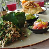 Part of the tempe goreng at KEMULAN Kitchen & Culture in Ubud