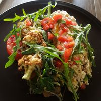 Tofu scramble vegan at KEMULAN Kitchen & Culture in Ubud