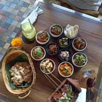 Vegan set for 2 at KEMULAN Kitchen & Culture in Ubud