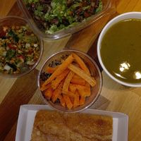 eating vegan at EXKi - Arts-Loi in Brussels