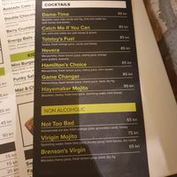 Drinks, back they have coffee with plant milk at BioMania Bistro Bol in Bol