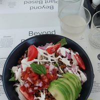 Bolitto bowl lack of spices and a bit dry at BioMania Bistro Bol in Bol