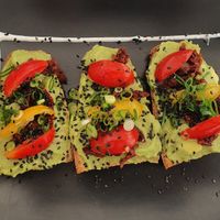 Avocado Toastie at BioMania Bistro Bol in Bol