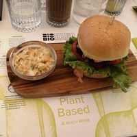 Biomania Burger 🍔 at BioMania Bistro Bol in Bol