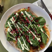 Vegan Flat Bread at Stan & Co in Zeist