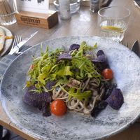 Vegan pasta at Suikerkist in Breda