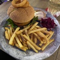 No chicken burger   at Suikerkist in Breda