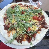 Vegan pizza 🍕  at Suikerkist in Breda
