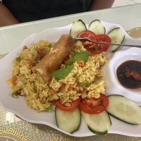 Fried Rice without Egg   at Tam's Cafe in Khe San