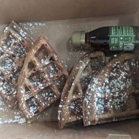 Elderberry waffle at Juice Joint 2.0 in Wilmington