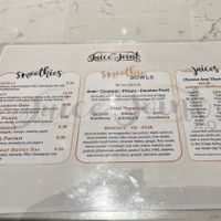 2.0 Menu (April 2023)  at Juice Joint 2.0 in Wilmington