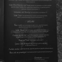 Menu October 2021 at De Boterlap in Harderwijk