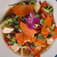  Stir-Fried Veggies w/Tofu at Aroy Thai Gardens in Middletown