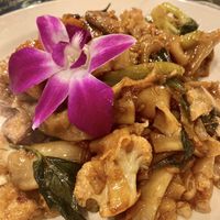 drunken noodles with tofu   at Aroy Thai Gardens in Middletown