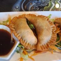 curry puff at Aroy Thai Gardens in Middletown