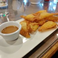 Banana wonton at Aroy Thai Gardens in Middletown