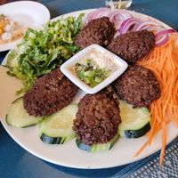 Thia bbq pork with sticky rice at Aroy Thai Gardens in Middletown