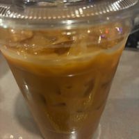 Thai Iced Tea to go (didn’t make it out the door)  at Aroy Thai Gardens in Middletown