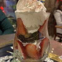 Strawoffee Dessert 🤤  at Aroy Thai Gardens in Middletown