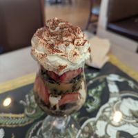 Strawoffee parfait! So good! at Aroy Thai Gardens in Middletown