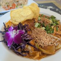 Tom Yum Noodles. at Aroy Thai Gardens in Middletown