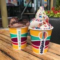 Soft serve at PLNT Burger in Wynnewood