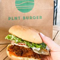 Spicy Chik N’ Funguy!  at PLNT Burger in Wynnewood
