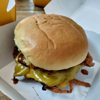 Mushroom bacon at PLNT Burger in Wynnewood