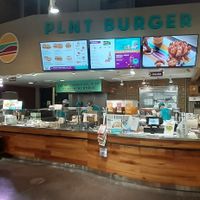 Store front inside wholefoods at PLNT Burger in Wynnewood